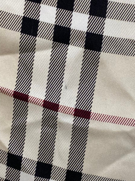 Burberry Bicolor Haymarket Square Silk Scarf