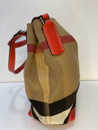 Burberry House Check Red Shoulder Bag