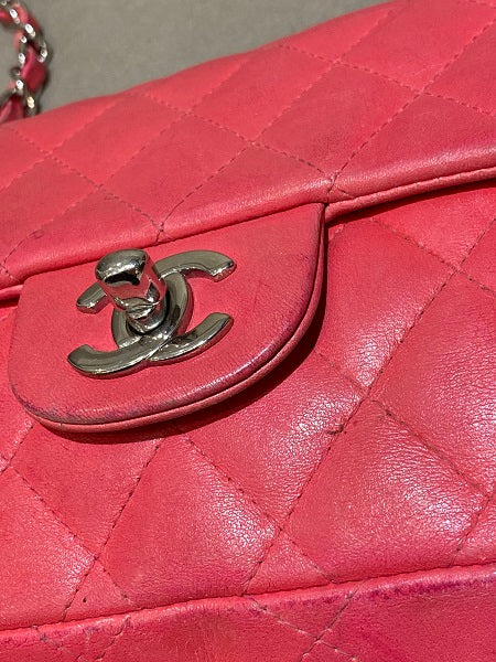 Chanel Fuchsia Classic Flap Bag