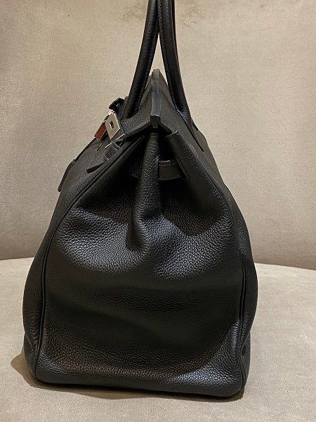 Hermes Black Birkin 40 Bag