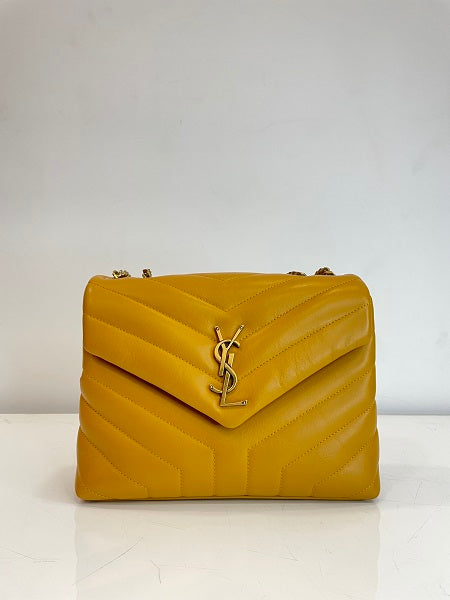 YSL Yellow Loulou Small Bag