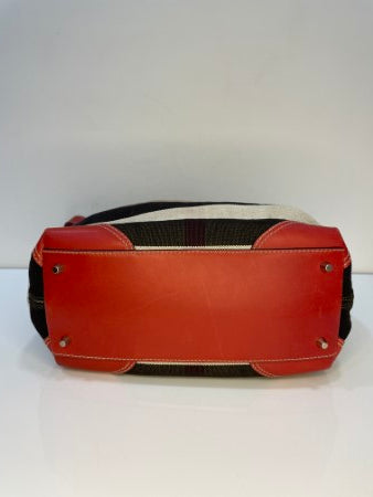 Burberry House Check Red Shoulder Bag