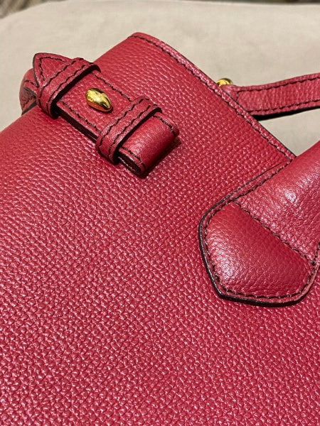 Burberry Red Banner Medium Bag