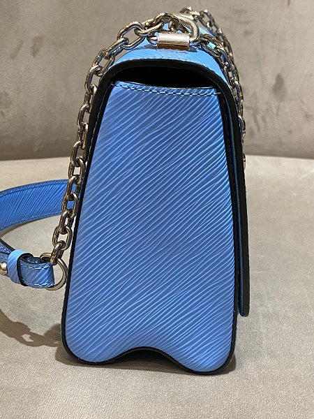 Louis Vuitton - Epi Leather Twist MM - Navy Blue, Red Shoulder Bag
