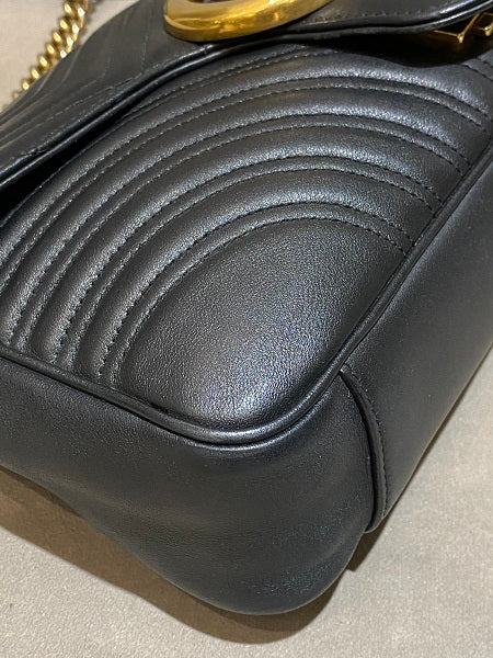 Gucci Black Marmont Medium Bag