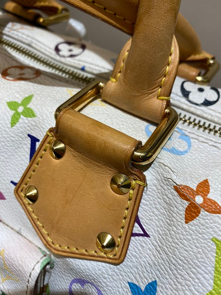 Louis Vuitton White Multicolor Bag