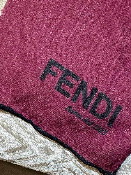 Fendi Multicolor Square Scarf