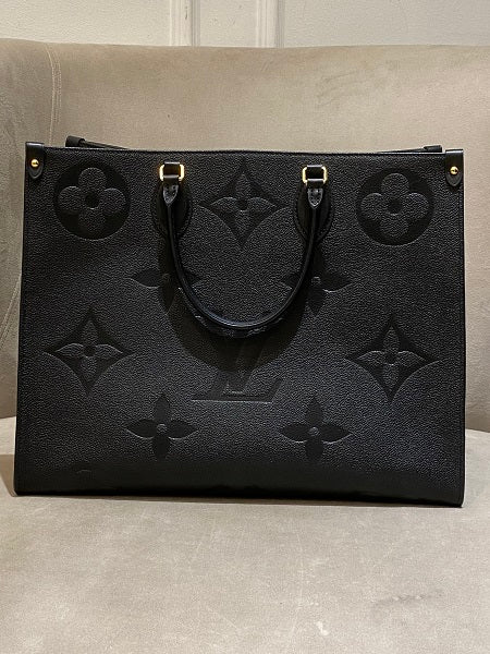 Louis Vuitton Black Onthego GM Bag