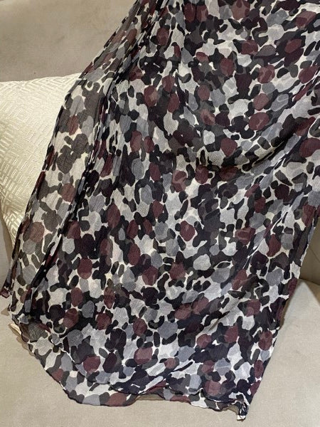 Burberry Multicolor Leopard Scarf