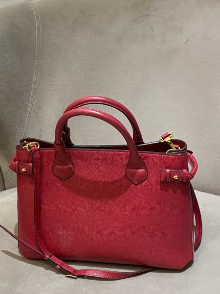 Burberry Red Banner Medium Bag