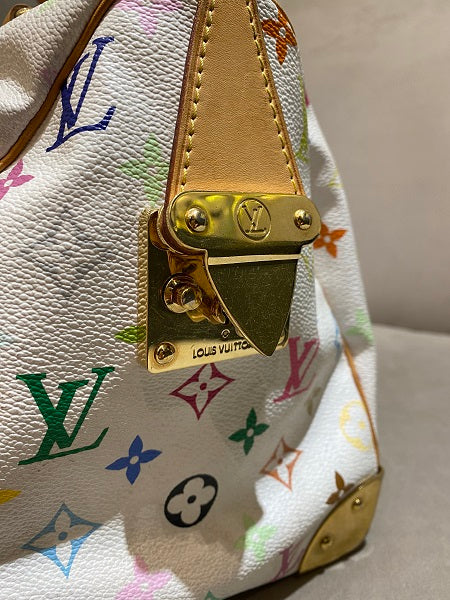 Louis Vuitton White Multicolor Bag