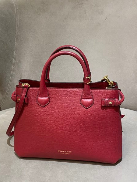 Burberry Red Banner Medium Bag