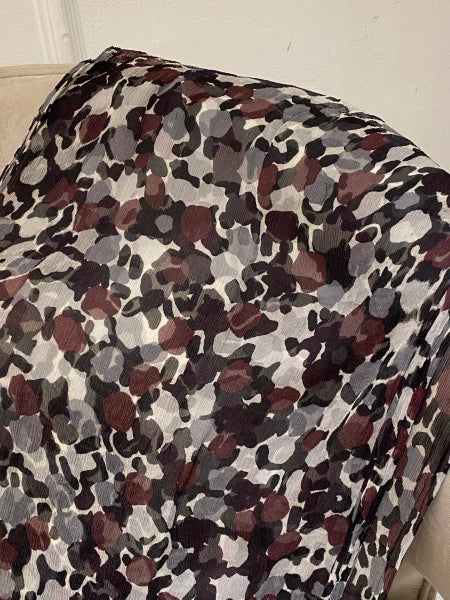 Burberry Multicolor Leopard Scarf