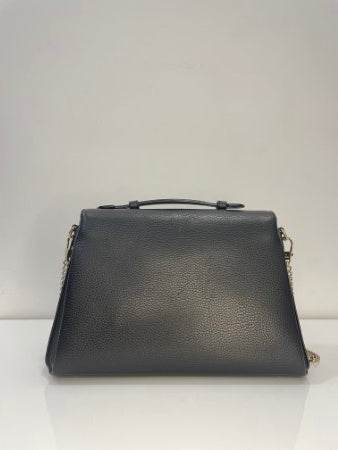 Gucci Black Interlocking G Top Handle Bag