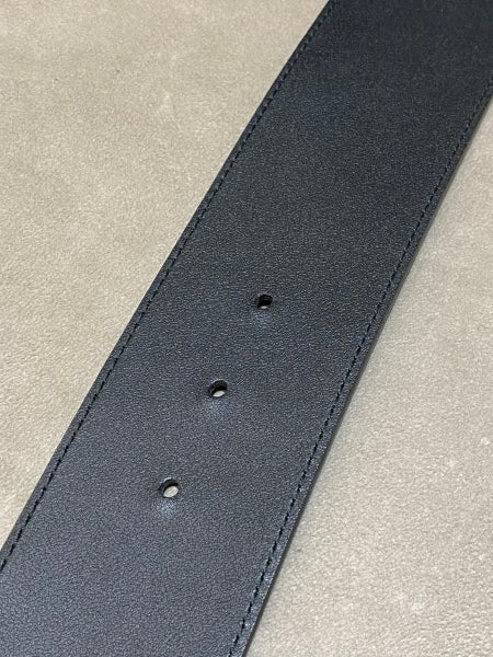 Gucci Black GG Crystal Double G Belt 34