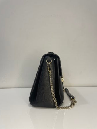 Gucci Black Interlocking G Top Handle Bag