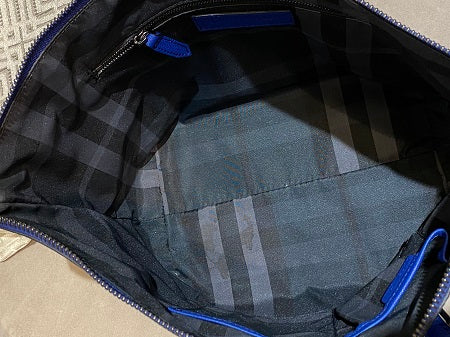 Burberry Blue Tote Bag