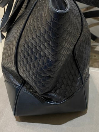 Gucci Black GG Tote Bag