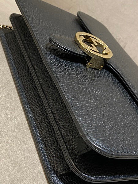 Gucci Black G Interlocking Bag