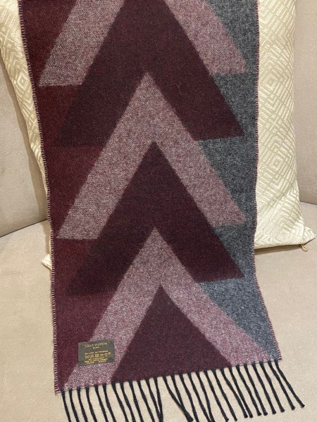 Louis Vuitton Tricolor Wool Cashmere Scarf