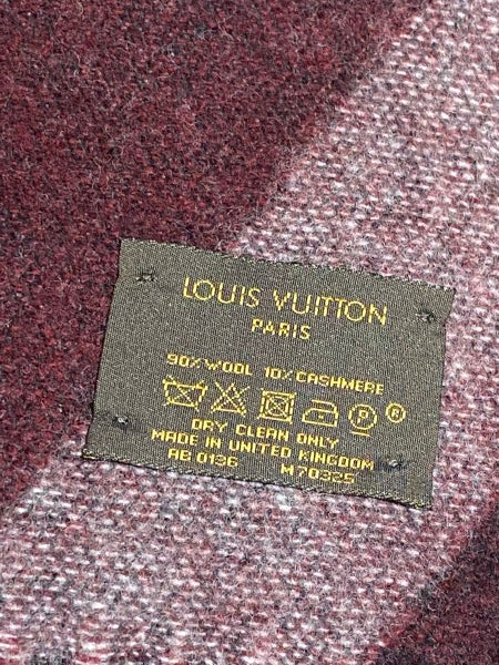 Louis Vuitton Tricolor Wool Cashmere Scarf