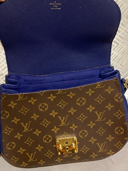 Louis Vuitton Monogram Blue Eden MM Bag