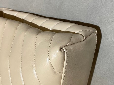 YSL Beige Loulou Flap Bag