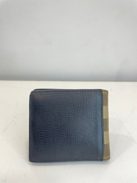 Burberry Black House Check Bi-fold Wallet