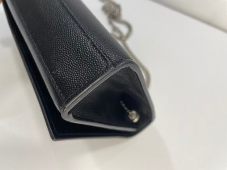 YSL Black Kate Medium Chain Bag