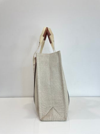 Chloe Bicolor Woody Tote Bag