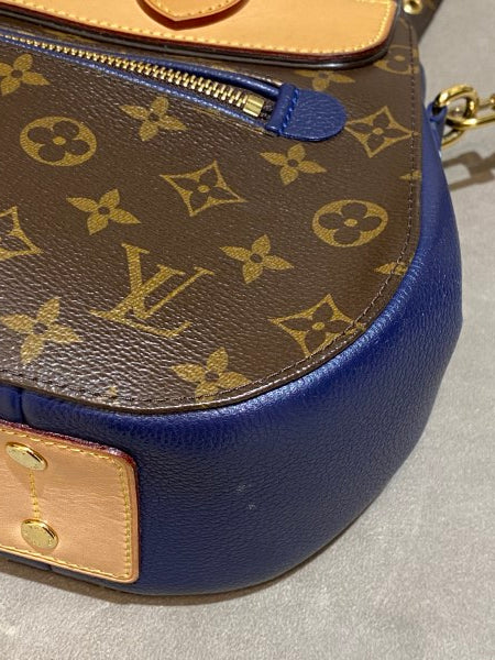 Louis Vuitton Monogram Blue Eden MM Bag