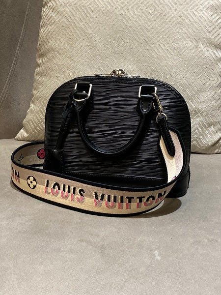 Louis Vuitton Black Alma BB Bag