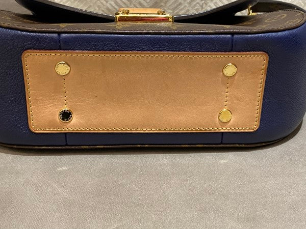 Louis Vuitton Monogram Blue Eden MM Bag