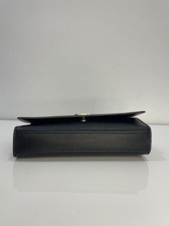 YSL Black Kate Medium Chain Bag