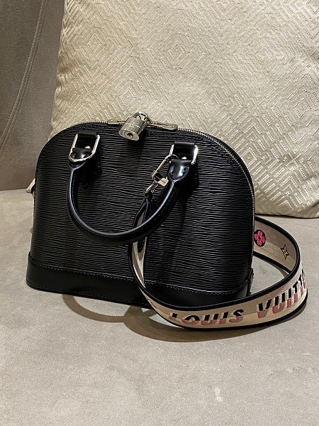 Louis Vuitton Black Alma BB Bag