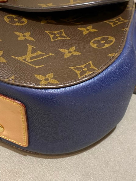 Louis Vuitton Monogram Blue Eden MM Bag