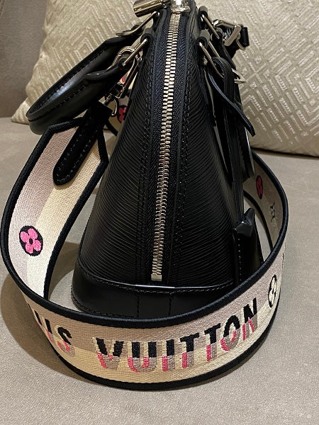 Louis Vuitton Black Alma BB Bag