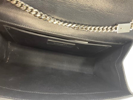 YSL Black Kate Medium Chain Bag