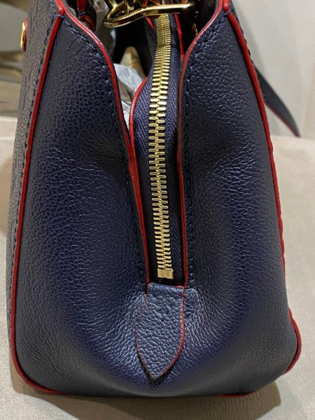 Louis Vuitton Blue Rouge Monogram Empreinte Montaigne BB Bag – The Closet  Egypt