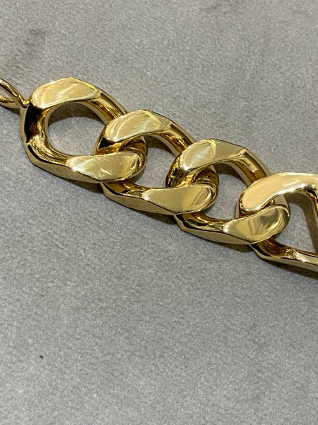 Valentino Gold VLOGO Chain Choker Bracelet