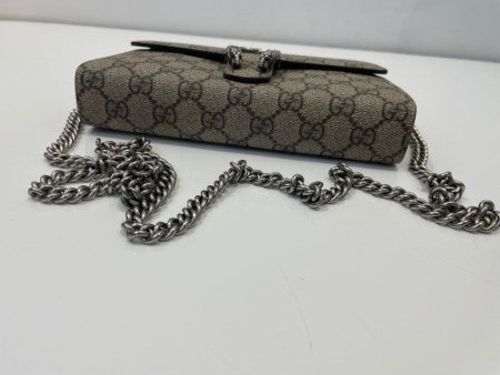 Gucci Ebony Dionysus Bag Wallet On Chain