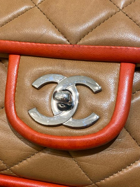 Chanel Bicolor Classic Double Flap Bag