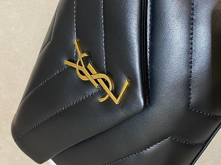 YSL Black Loulou Flap Bag