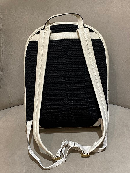 Gucci Off White Logo Front Pocket Backpack Bag