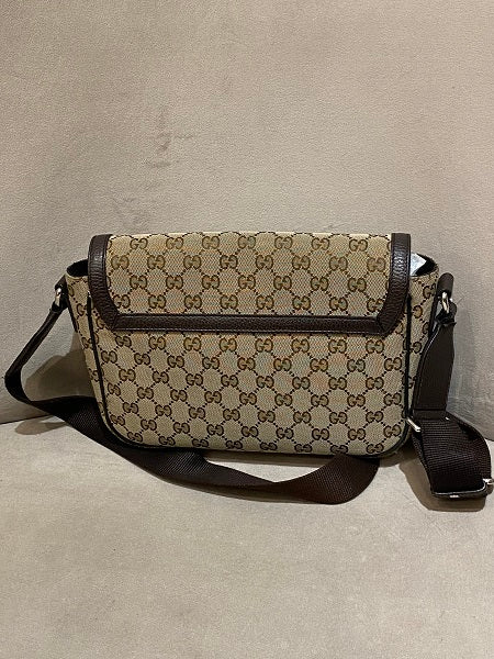 Gucci Bicolor GG Messenger Bag