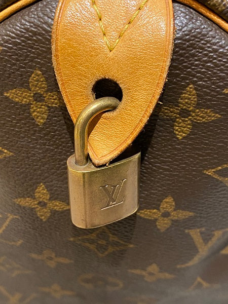 Louis Vuitton Speedy 35 Silvery Cloth ref.969975 - Joli Closet
