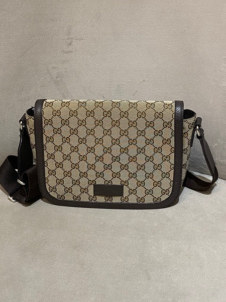 Gucci Bicolor GG Messenger Bag