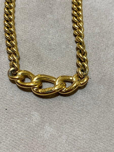 Christian Dior Gold Plated Necklace