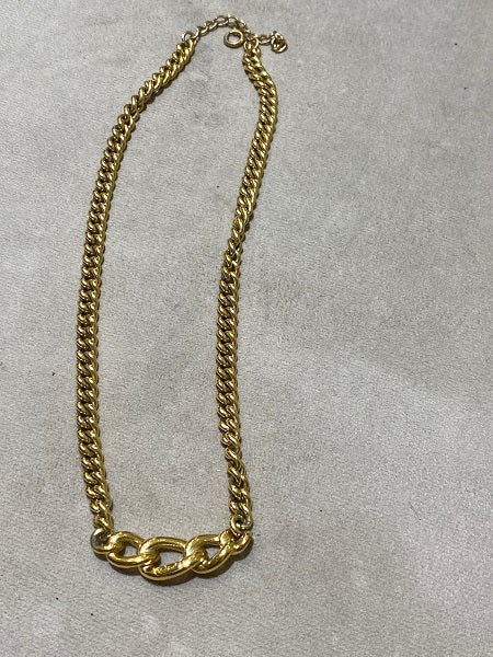 Christian Dior Gold Plated Necklace