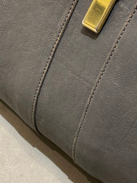 YSL Grayish Cabas Small Bag